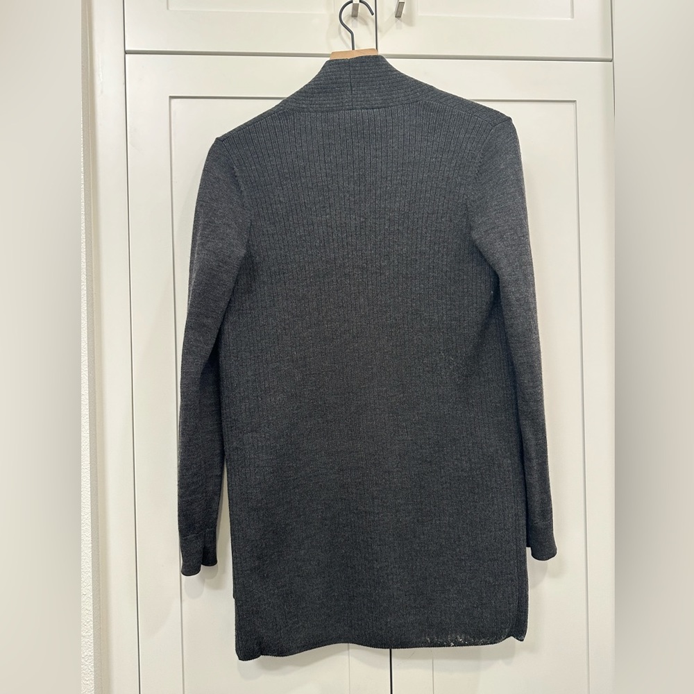 Theory Open Front Cardigan In Wool - image 5